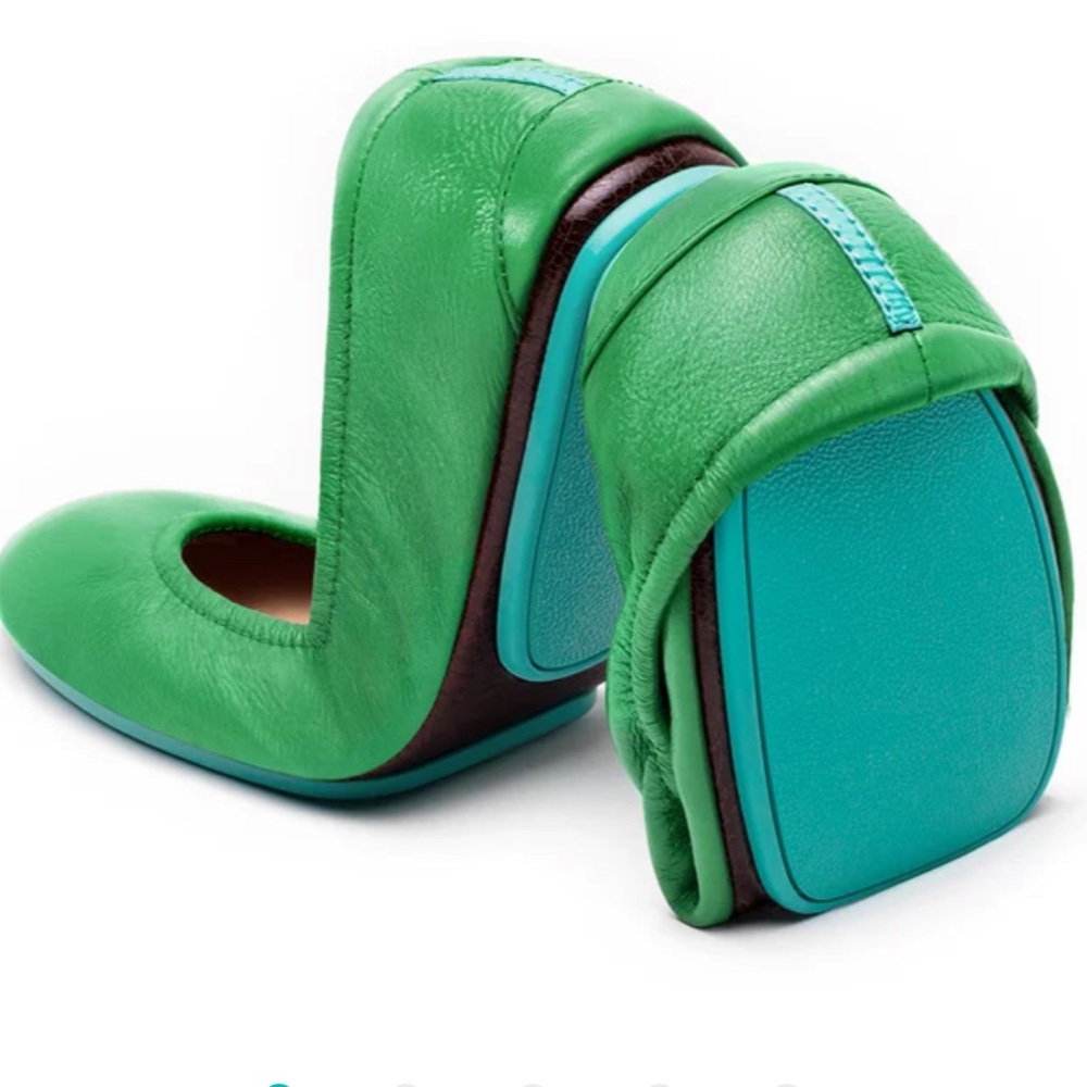 Tieks Green Women's Flats